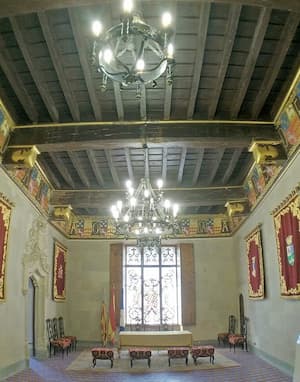 Interior castillo de Benisanó